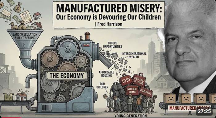 
Manufactured Misery: Our Economy is Devouring Our Children